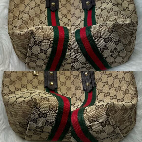 💎✨BEAUTIFUL✨💎 Gucci GG Shoulder Handbag Leather Pink - Picture 8 of 14